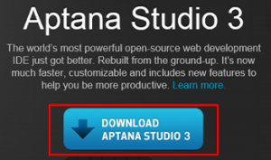 aptana studio 3.6.1 install error