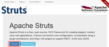 Struts公式ページ